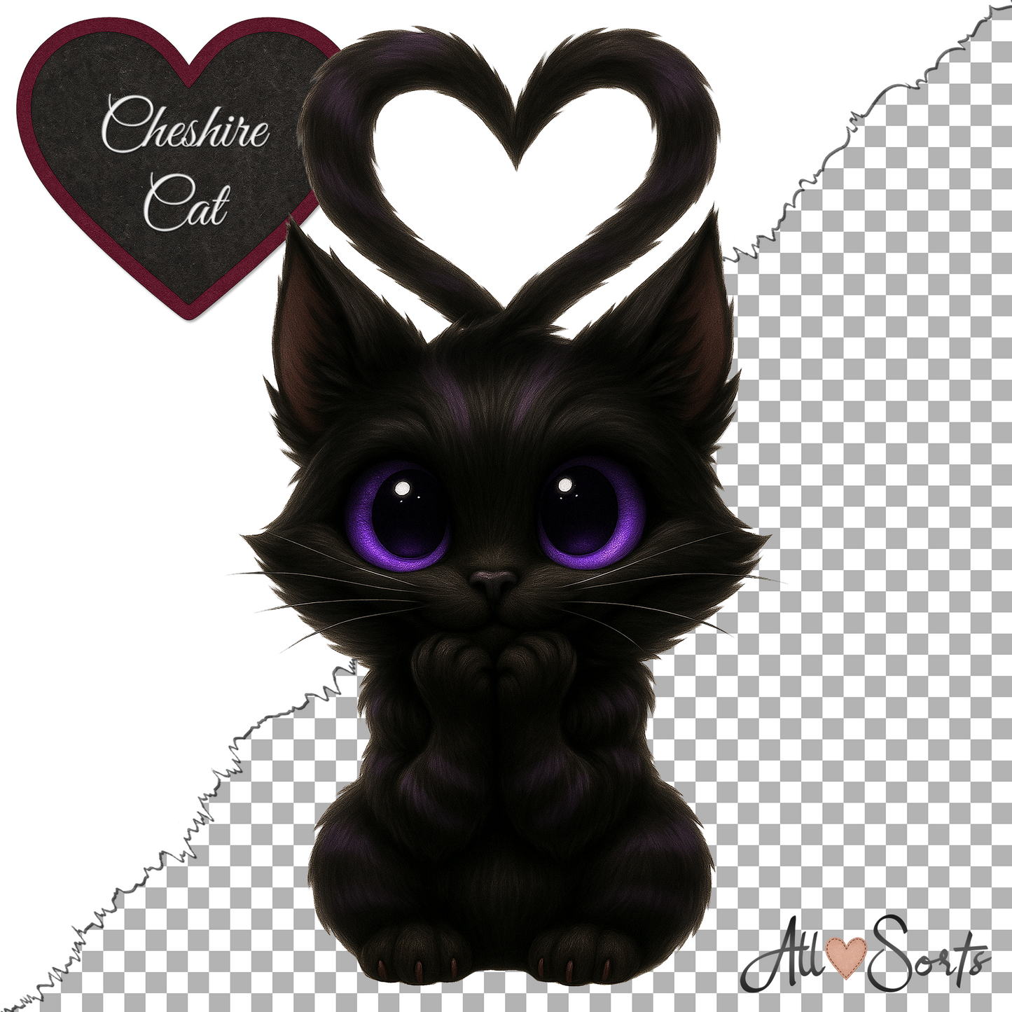 Cheshire Cat Clipart Pack – 20 PNGs