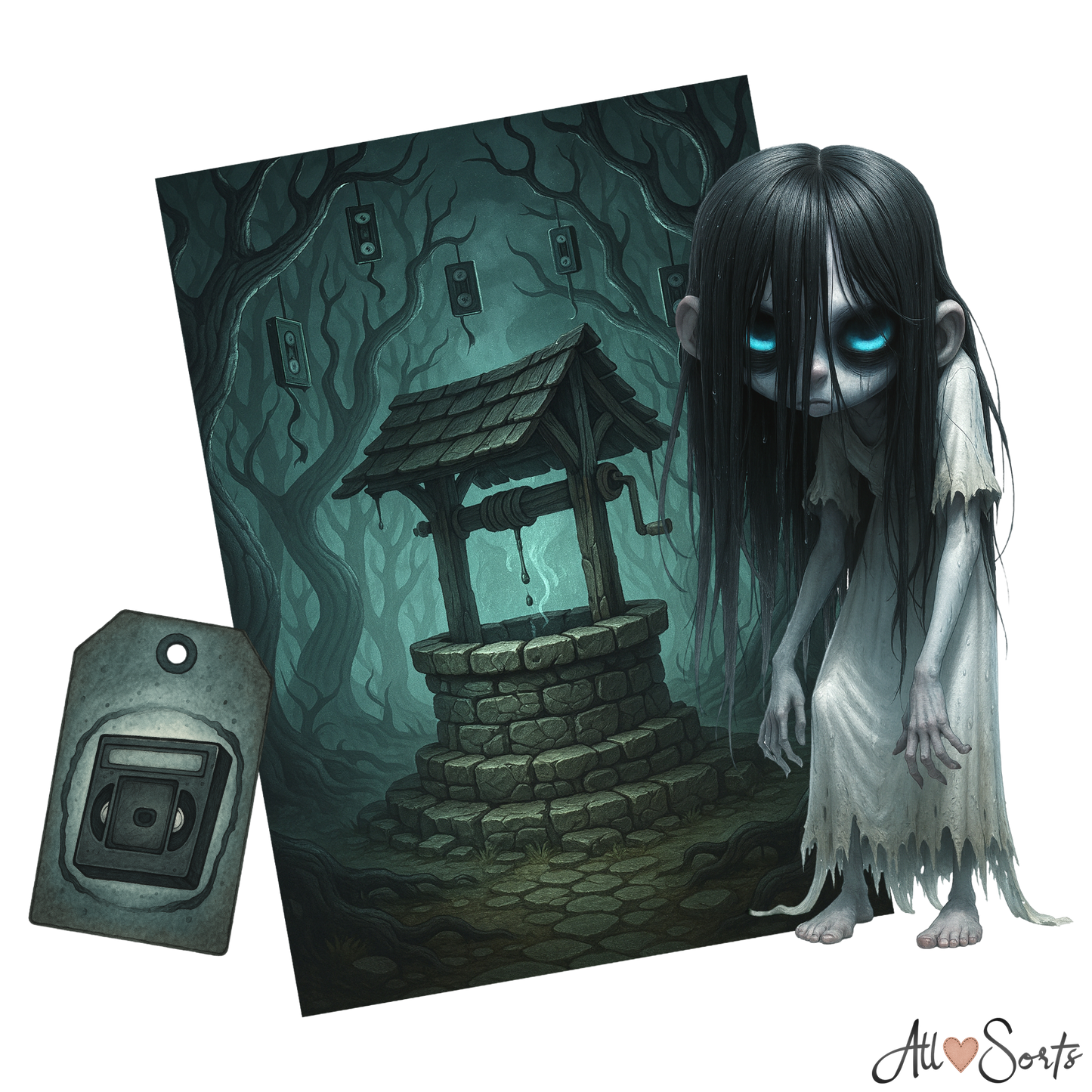 Female Killers Digital Scrapbook Pack - 60 Pieces