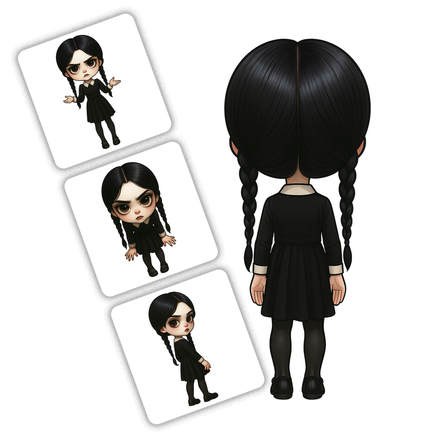 Wednesday Clipart Pack - 20 PNGs