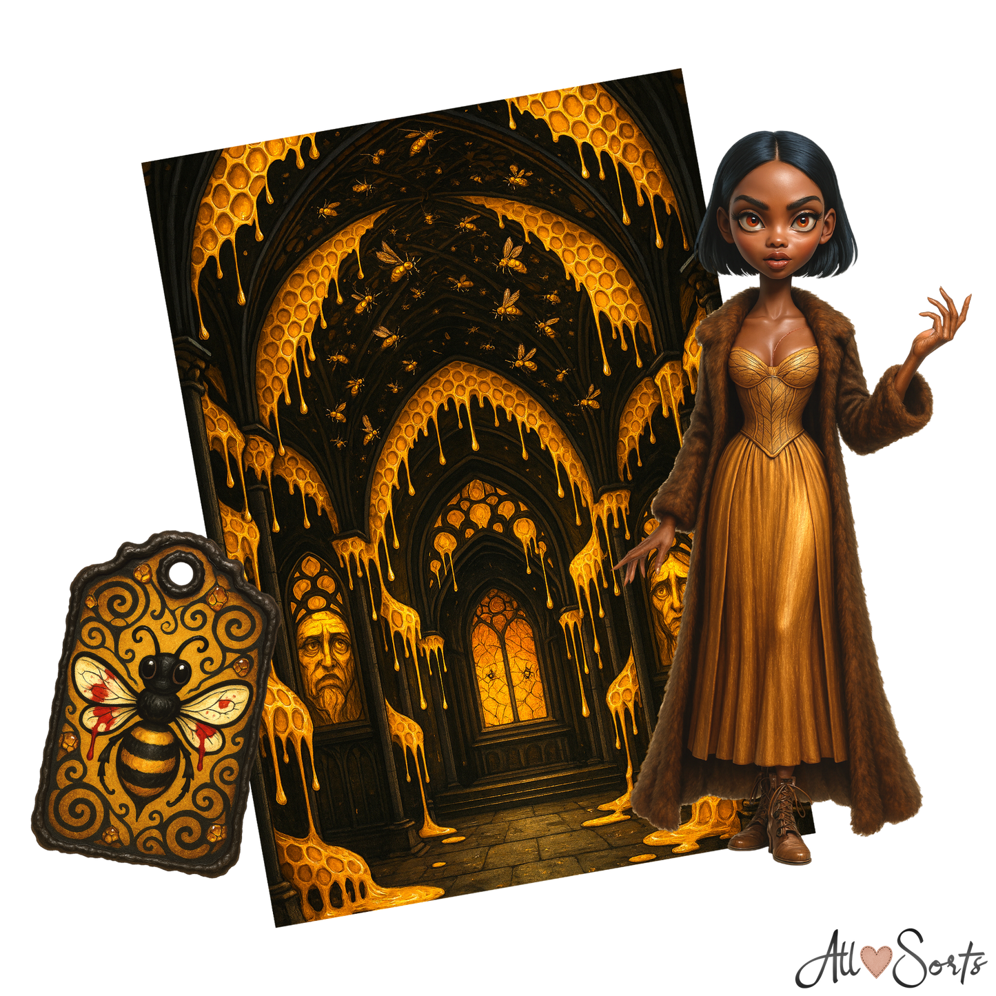 Female Killers Digital Scrapbook Pack - 60 Pieces
