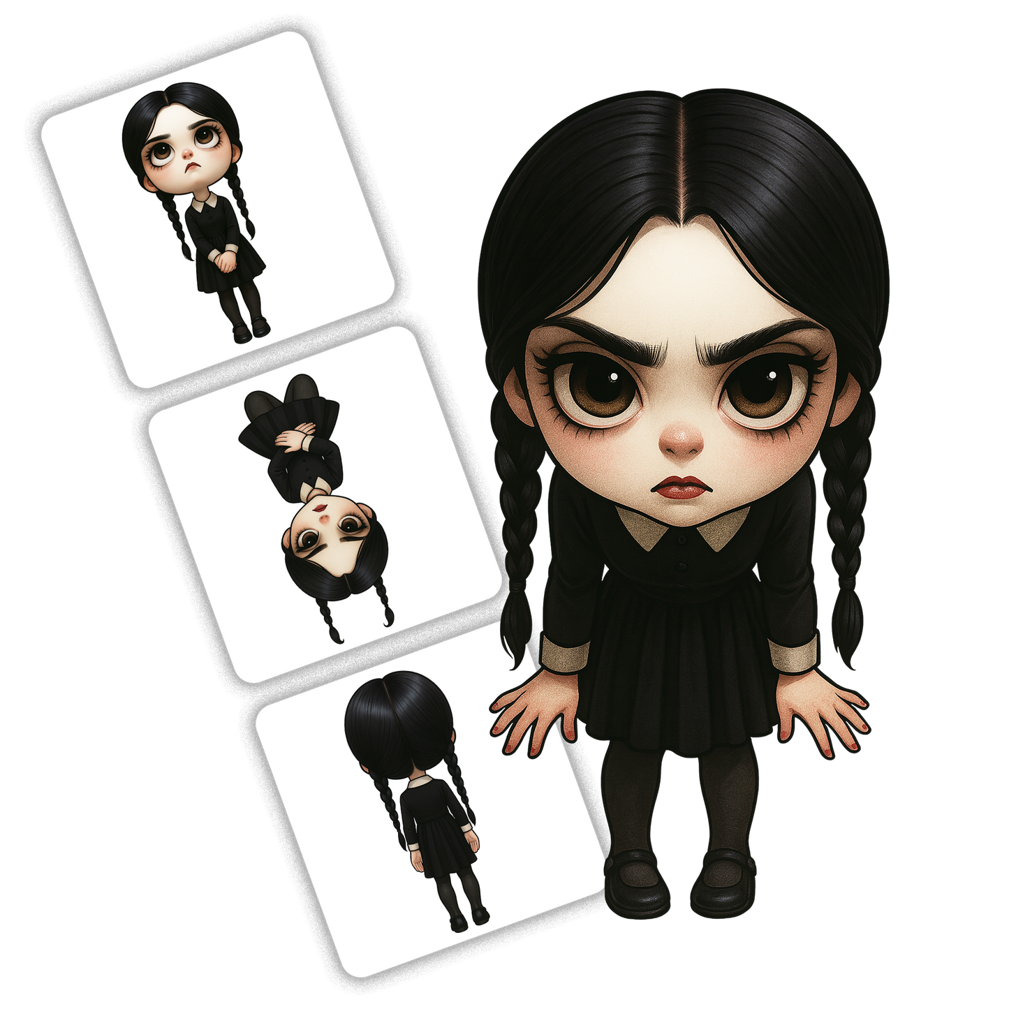 Wednesday Clipart Pack - 20 PNGs