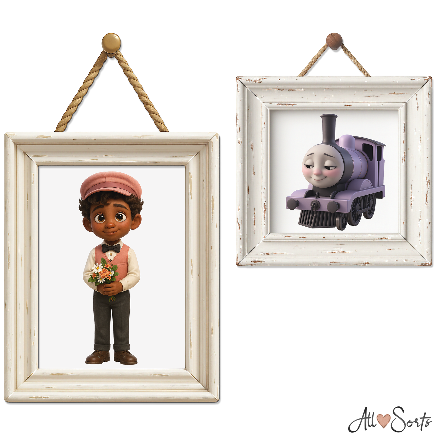 Quirky Trains & Conductors Clipart Pack - 40 PNGs