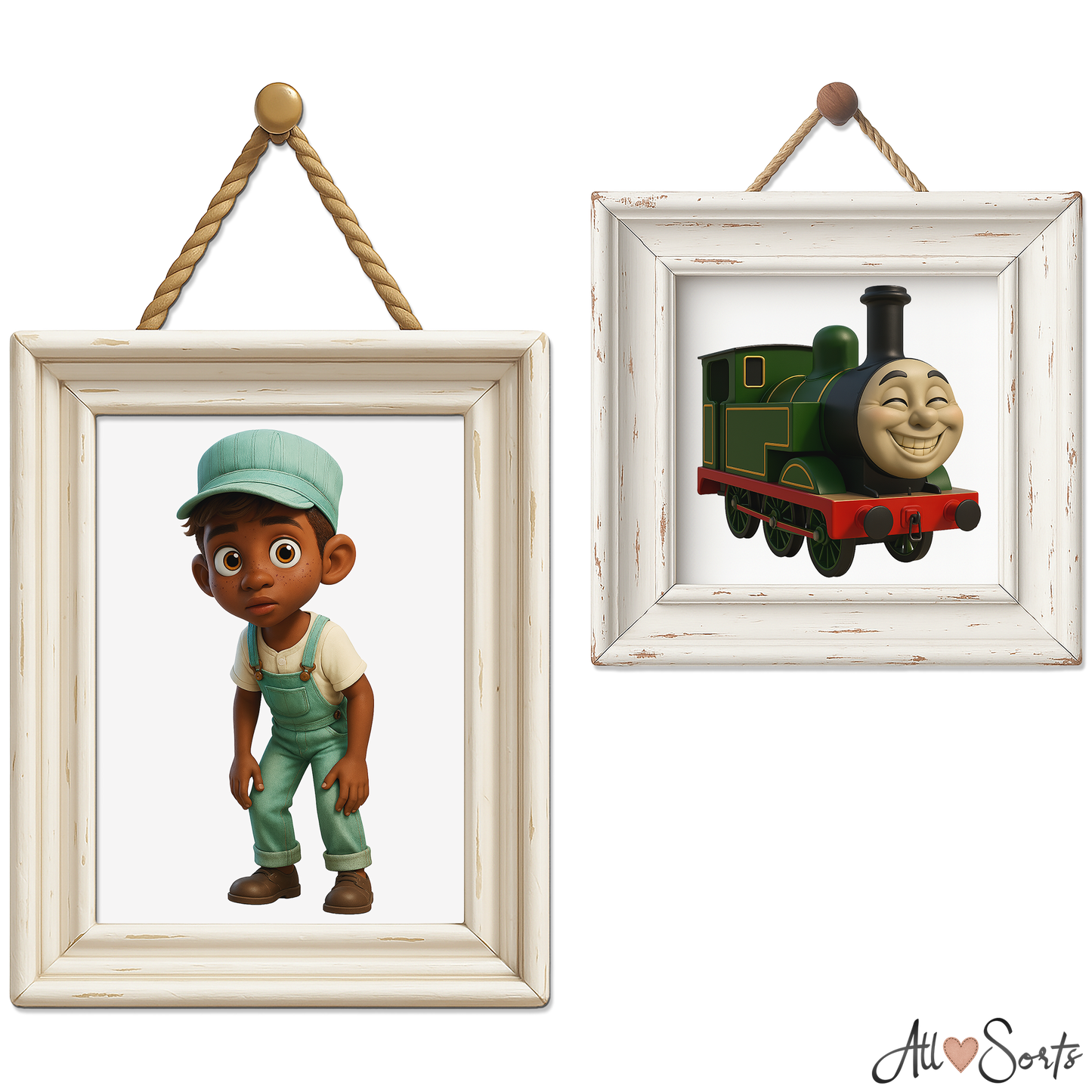 Quirky Trains & Conductors Clipart Pack - 40 PNGs