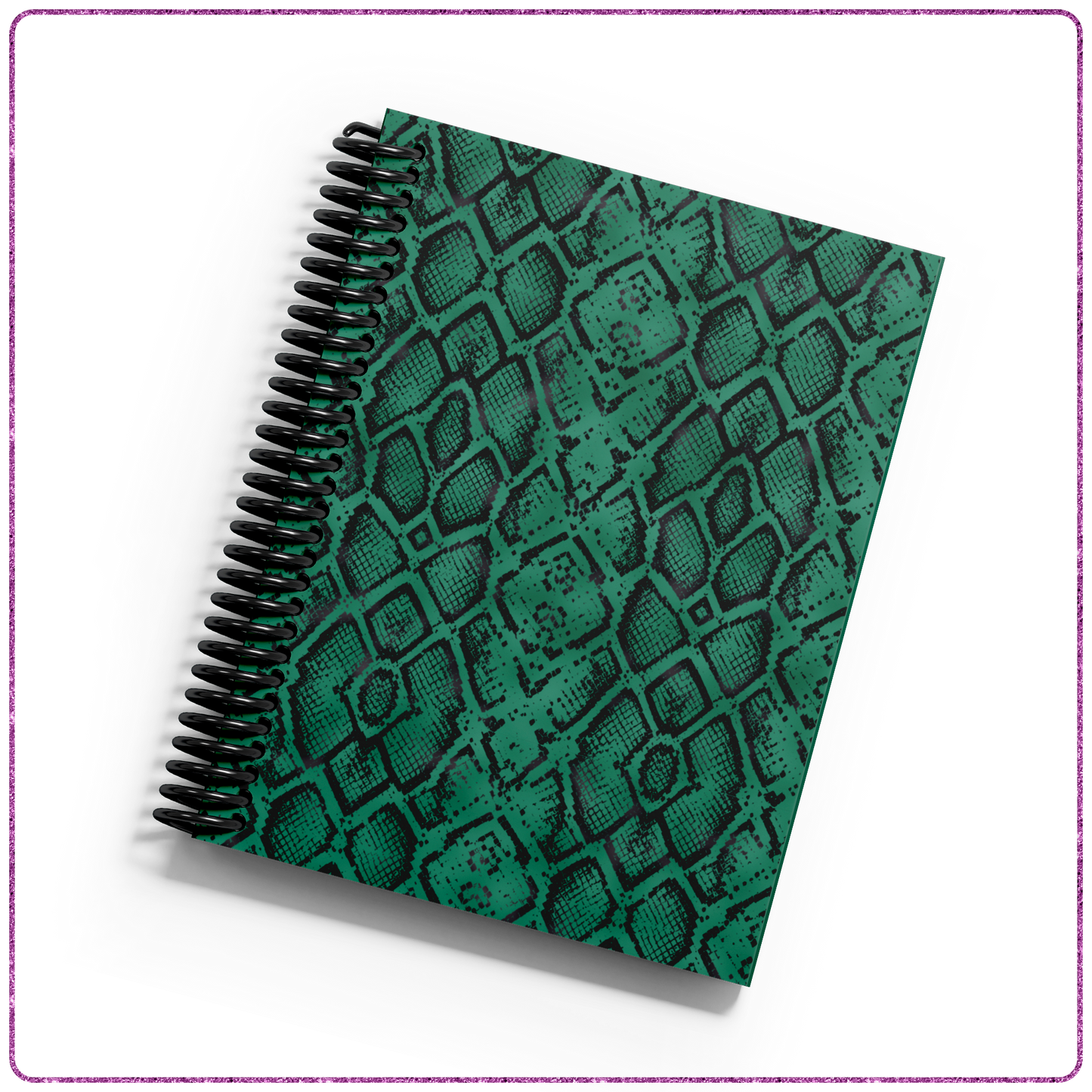 Green & Black Animal Print Seamless Digital Paper Pack