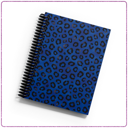 Blue & Black Animal Print Seamless Digital Paper Pack
