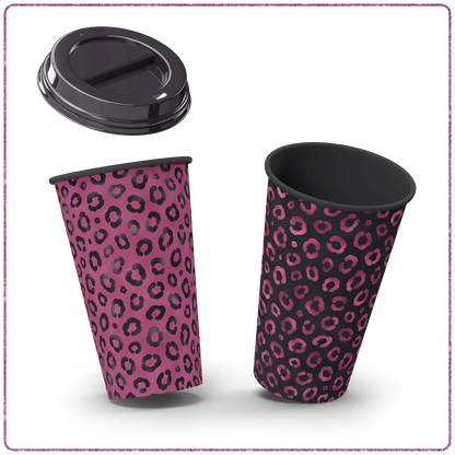 Pink & Black Animal Print Seamless Digital Paper Pack