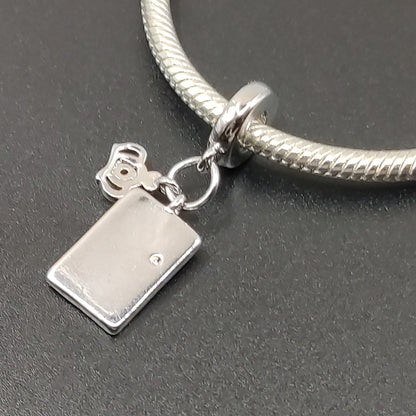 The Empress Tarot Dangle Bracelet Charm S925 Silver