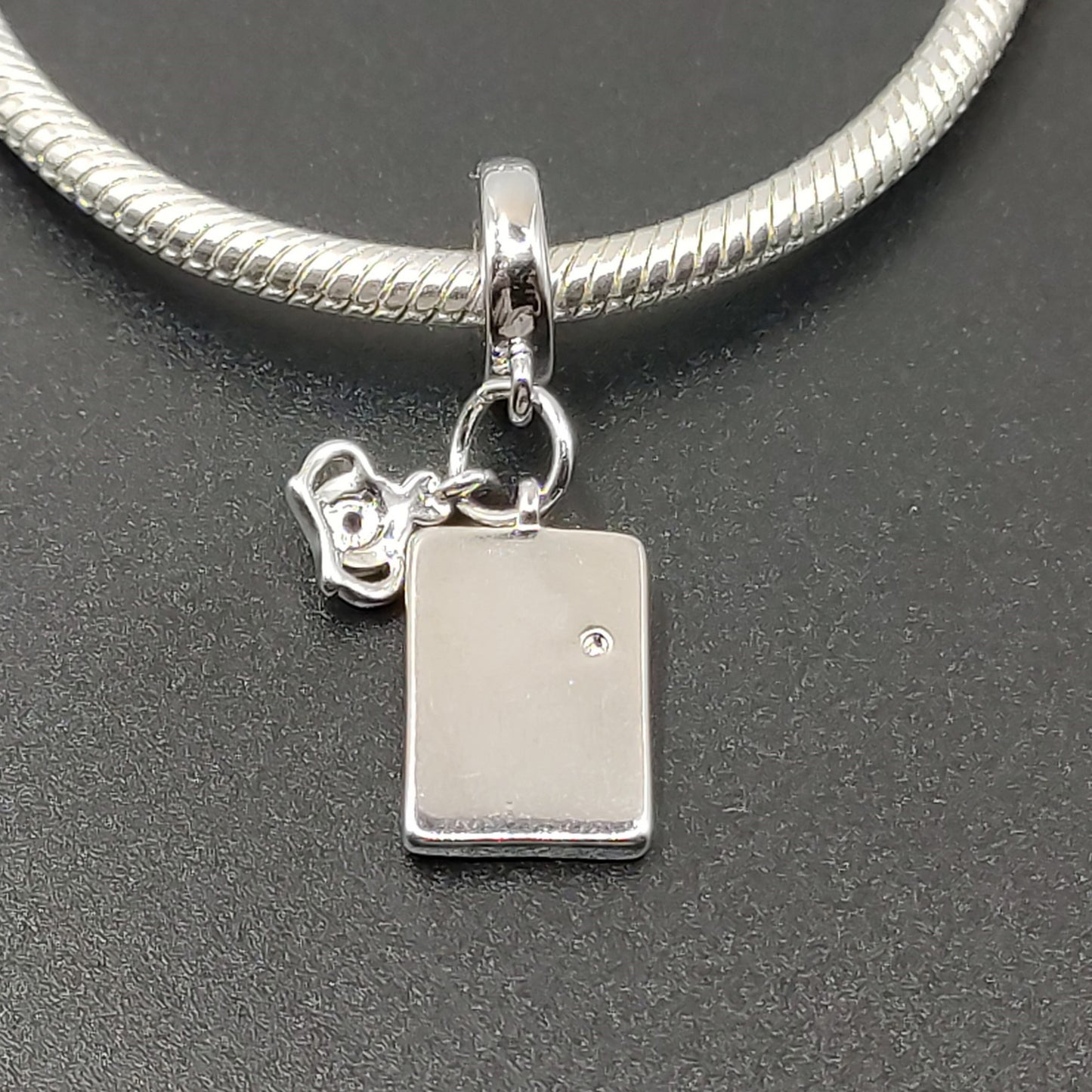 The Empress Tarot Dangle Bracelet Charm S925 Silver