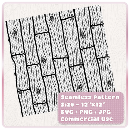 Seamless wood plank pattern 12x12 inch tileable digital paper SVG PNG JPG rustic floorboard texture