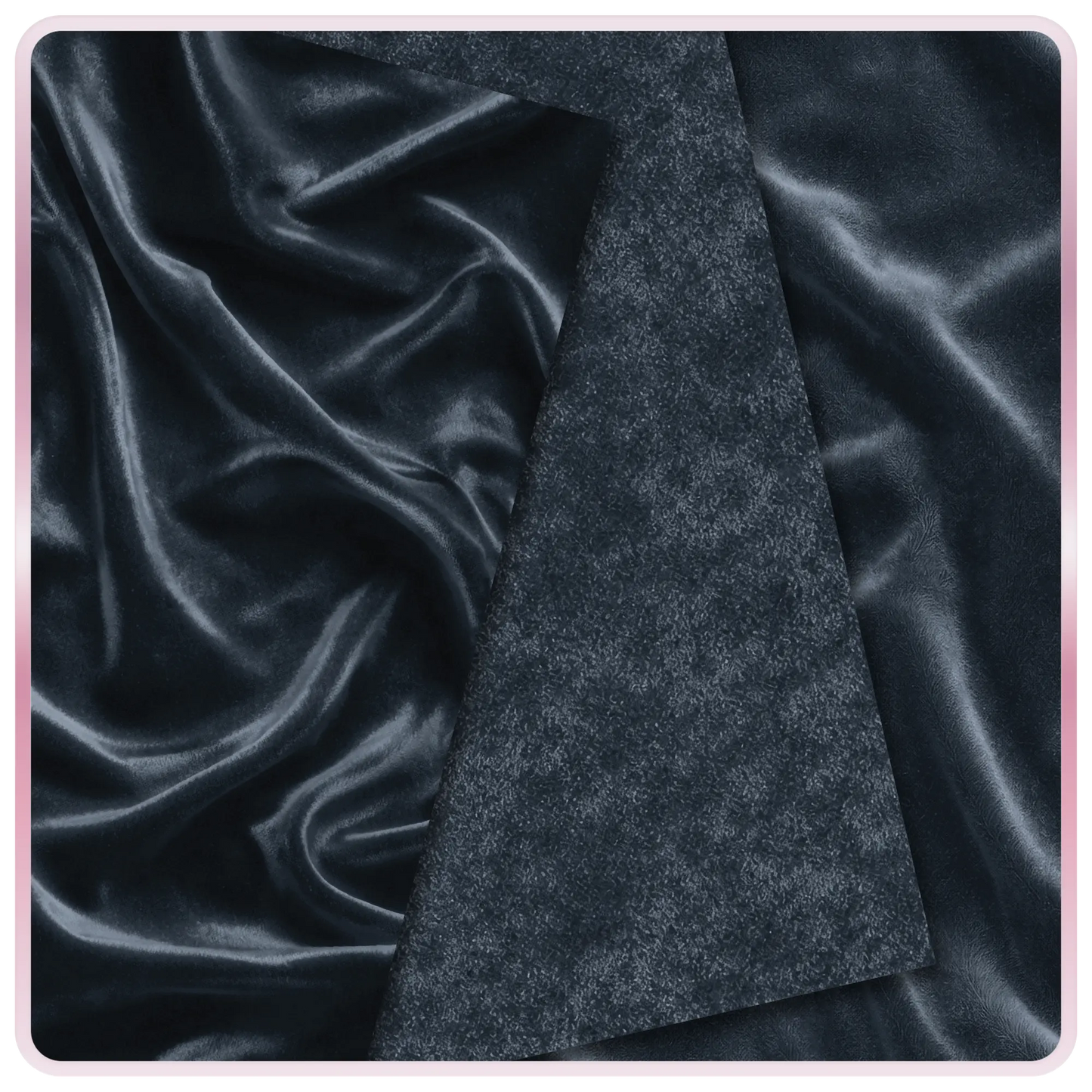 Seamless silver velvet fabric texture with soft light reflections and refined metallic tones, modern luxury background pattern