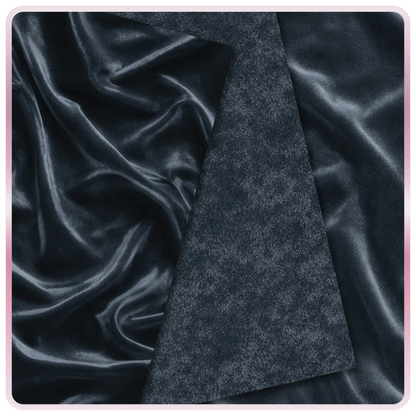 Seamless silver velvet fabric texture with soft light reflections and refined metallic tones, modern luxury background pattern