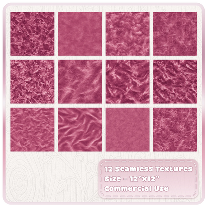 12 seamless wine velvet digital papers featuring crushed brushed plush smooth and distressed fabric textures