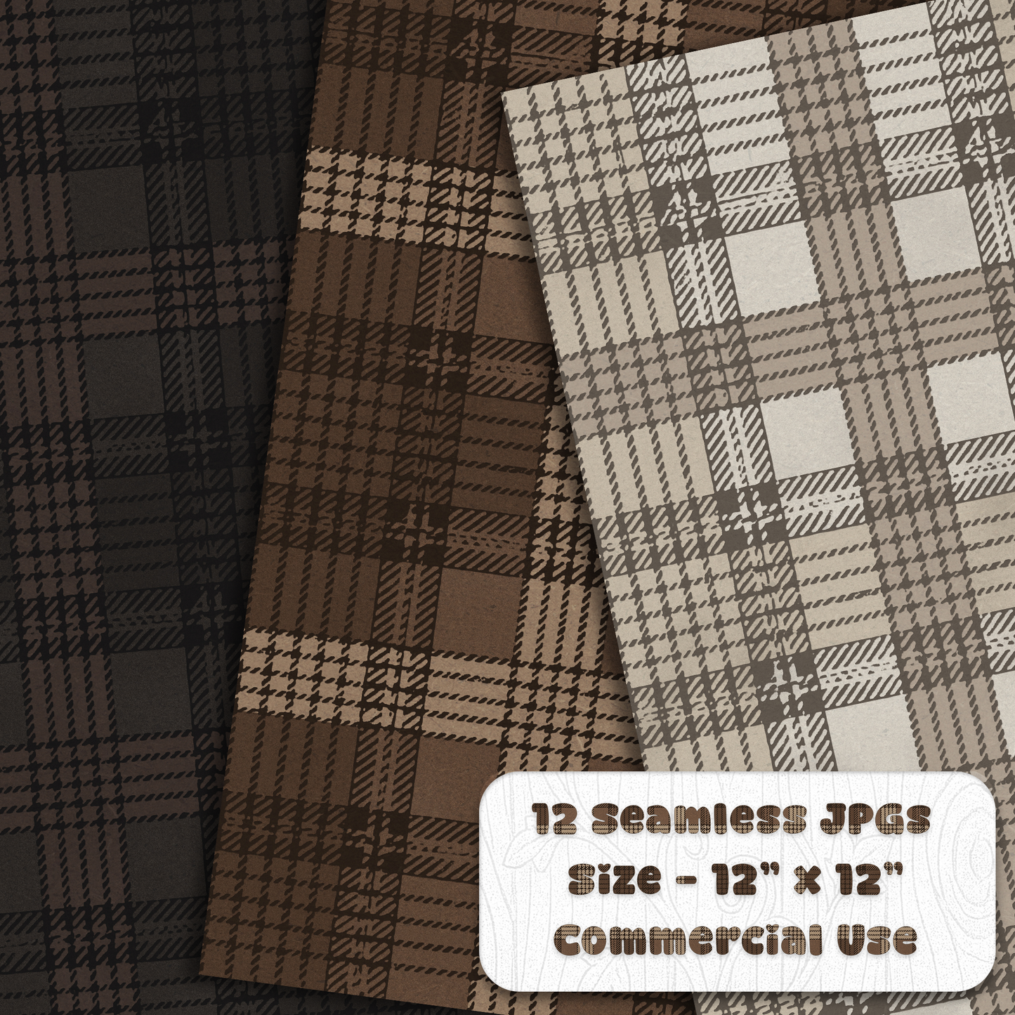 Classic Academia Seamless Digital Paper Pack