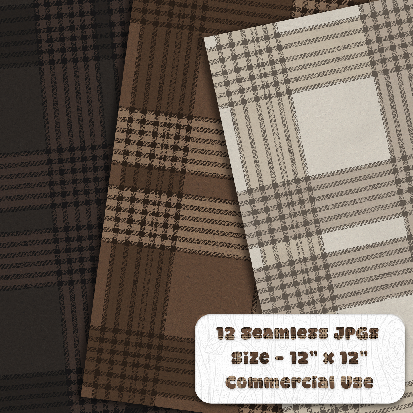 Classic Academia Seamless Digital Paper Pack