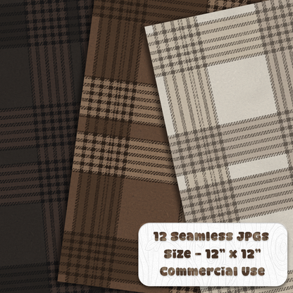 Classic Academia Seamless Digital Paper Pack