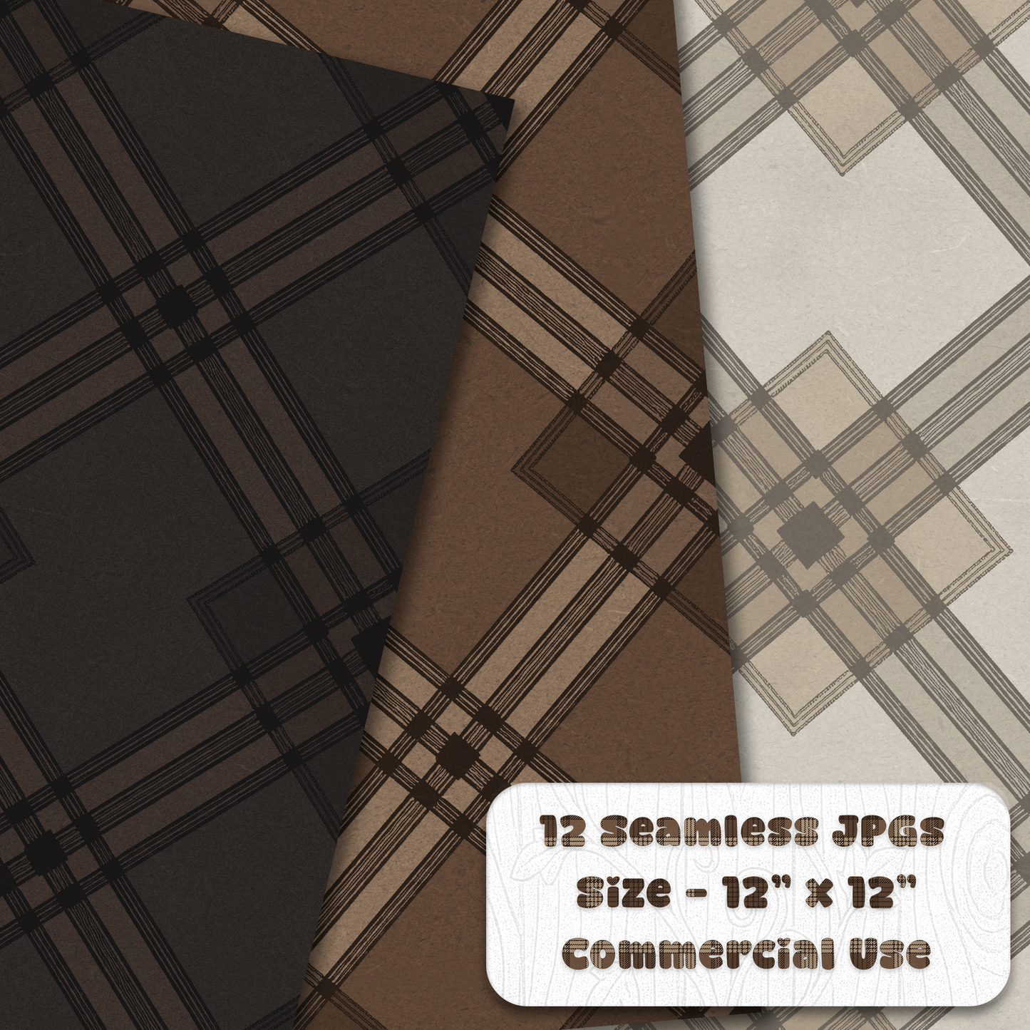 Classic Academia Seamless Digital Paper Pack