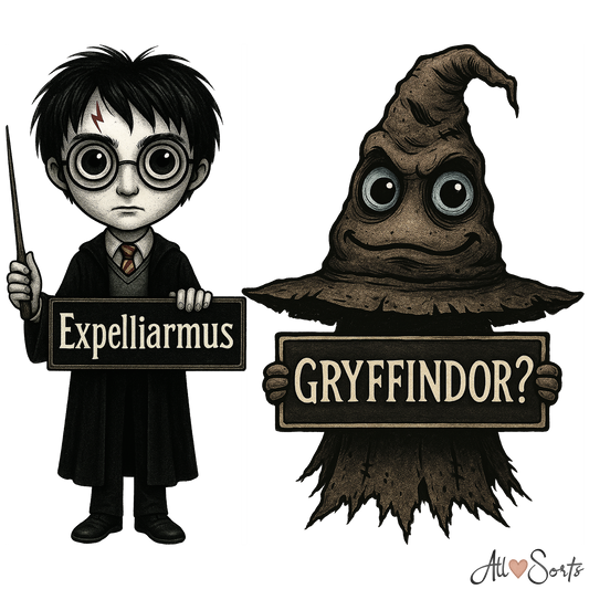 Creepy Cute Harry Potter Clipart Pack - 30 PNGs