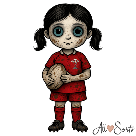 Little Welsh Patriots FREEBIE Clipart Pack - 10 PNGs