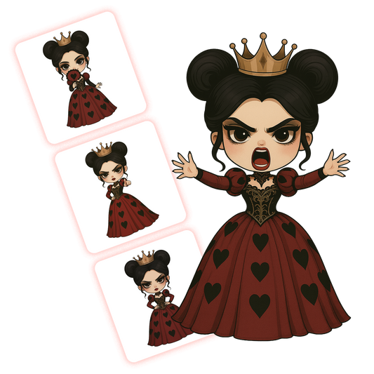Queen Of Hearts Clipart Pack - 20 PNGs