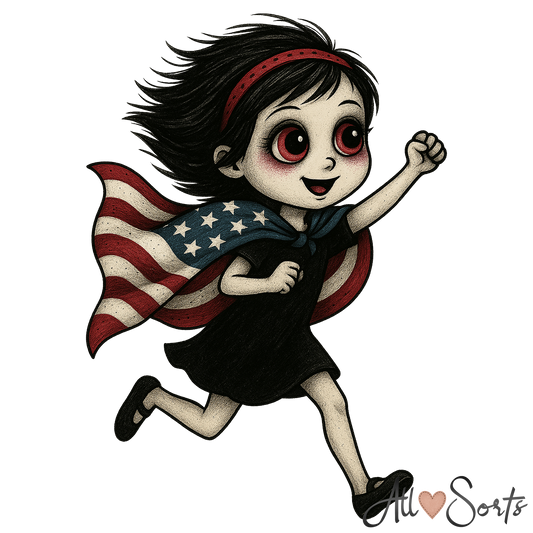 Little American Patriots FREEBIE Clipart Pack - 10 PNGs