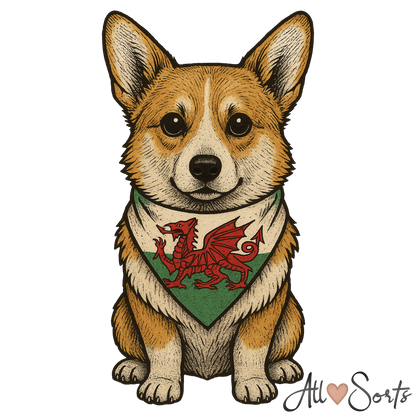 Little Welsh Patriots FREEBIE Clipart Pack - 10 PNGs
