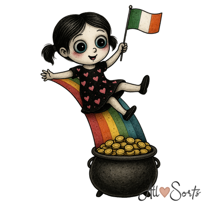 Little Irish Patriots FREEBIE Clipart Pack - 10 PNGs