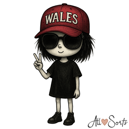 Little Welsh Patriots FREEBIE Clipart Pack - 10 PNGs