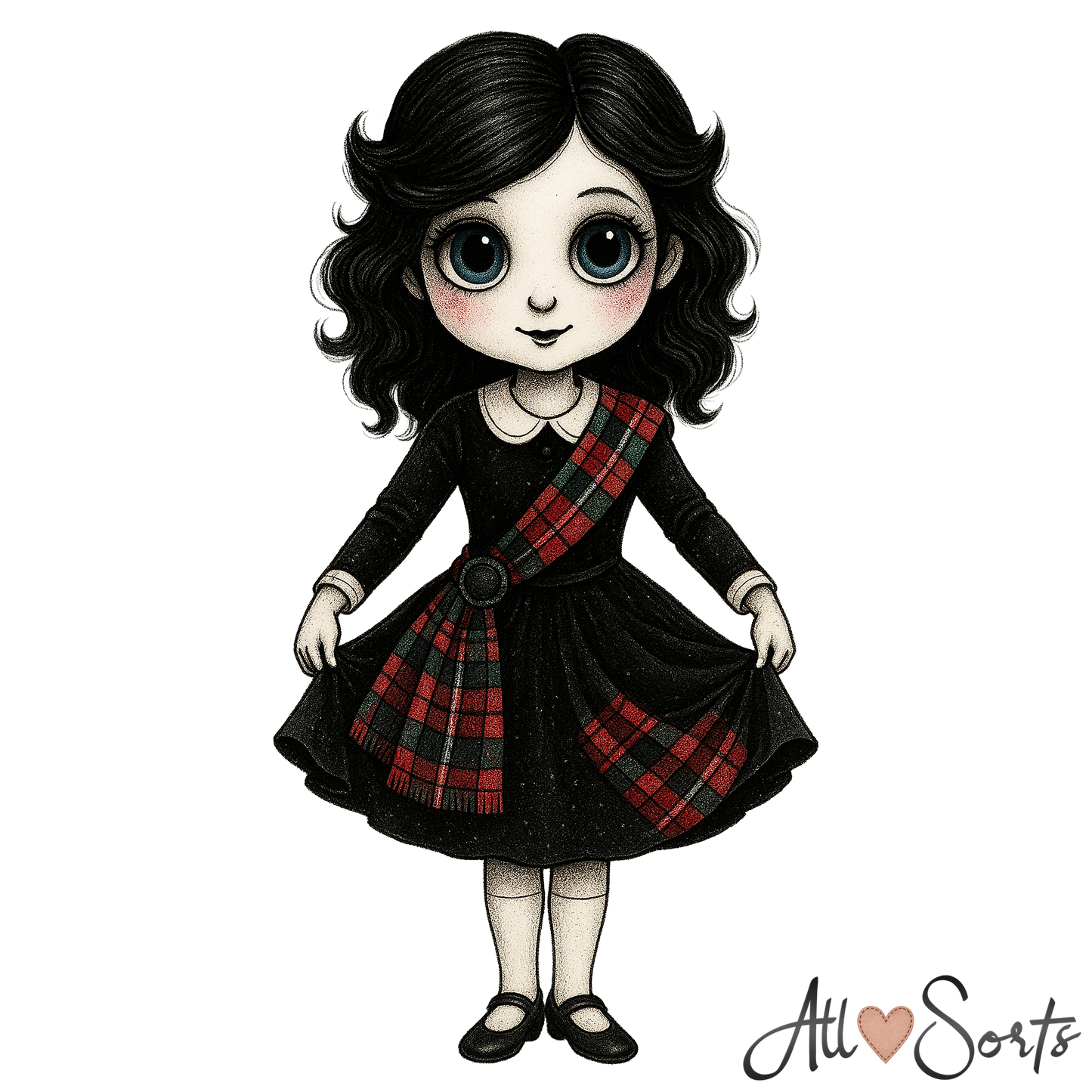 Little Scottish Patriots FREEBIE Clipart Pack - 10 PNGs