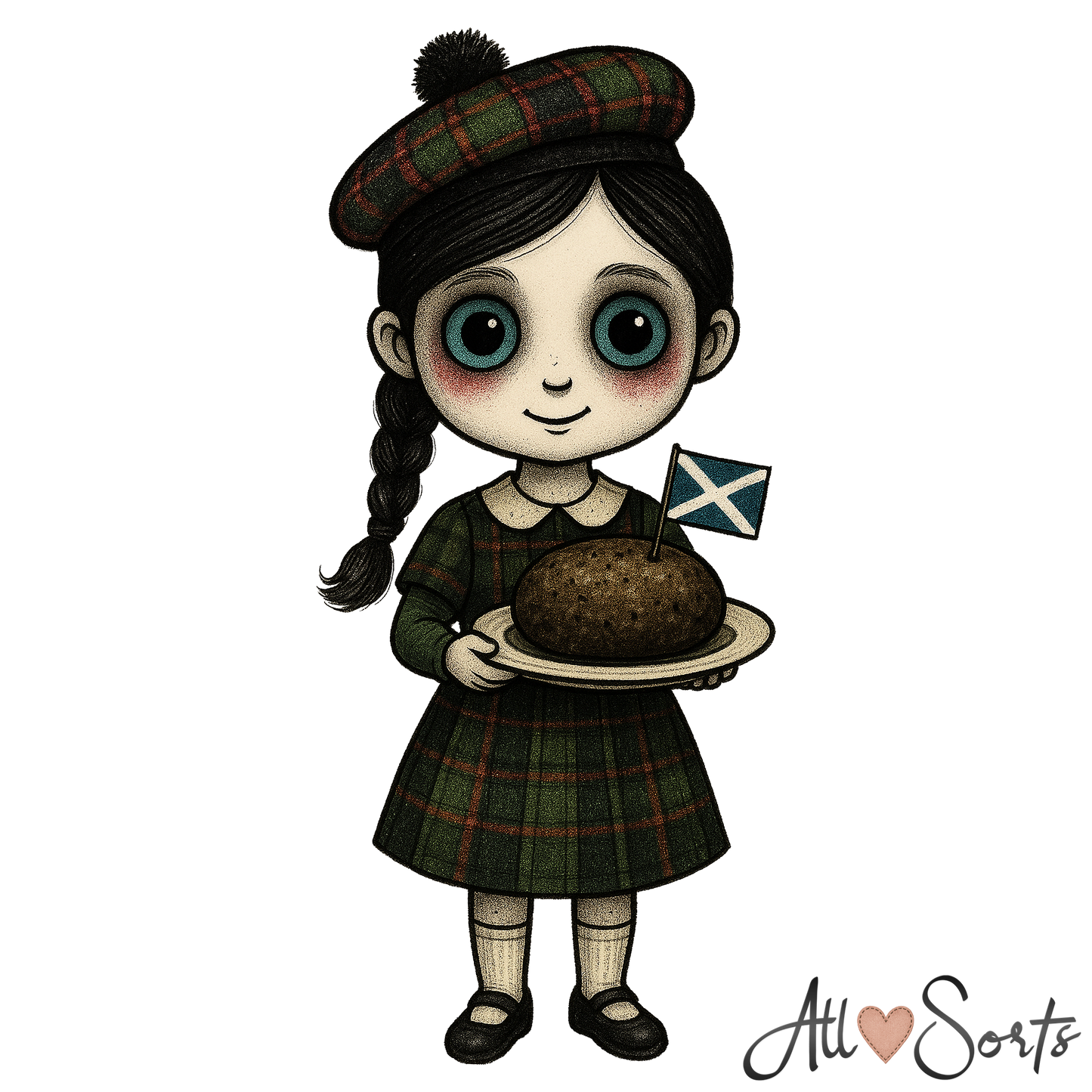 Little Scottish Patriots FREEBIE Clipart Pack - 10 PNGs
