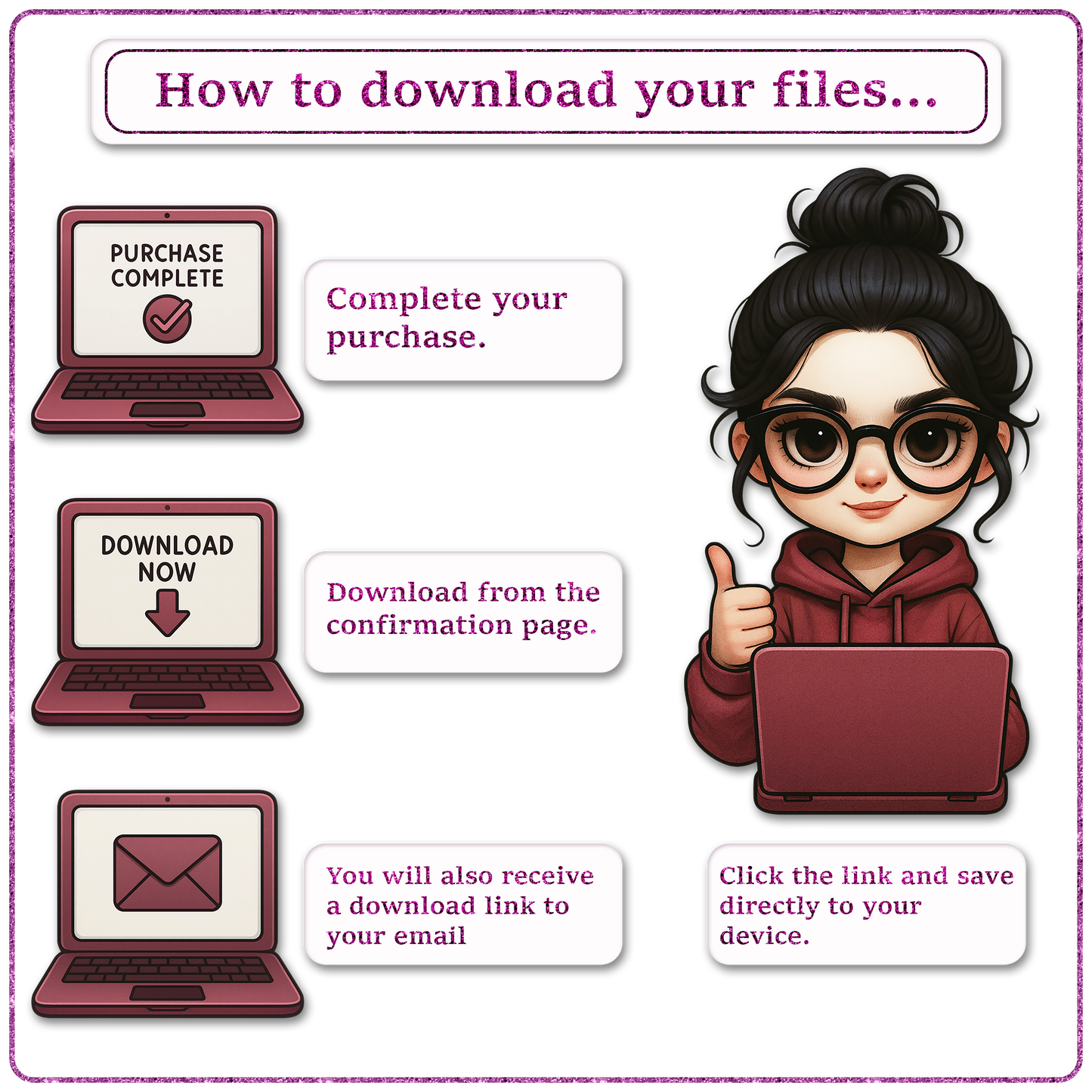 Wednesday Addams Seamless Digital Paper Pack