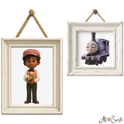 Quirky Trains & Conductors Clipart Pack - 40 PNGs