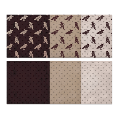 Crimson Fog Digital Paper Pack - 30 JPGs