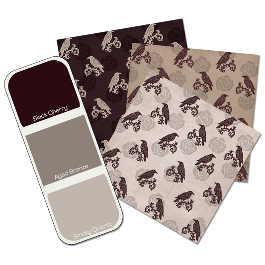 Crimson Fog Digital Paper Pack - 30 JPGs