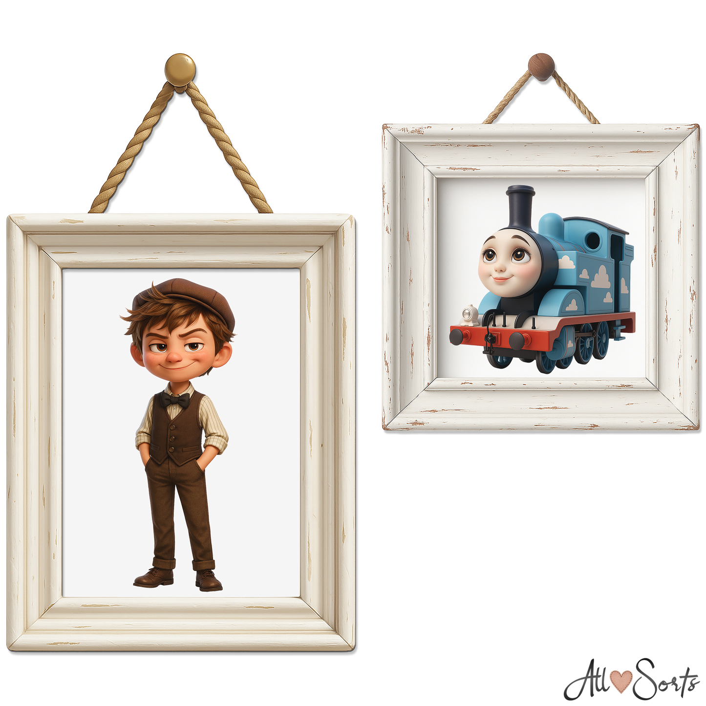 Quirky Trains & Conductors Clipart Pack - 40 PNGs